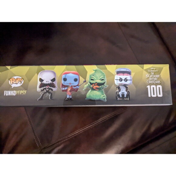 NIGHTMARE BEFORE CHRISTMAS FUNKOVERSE COLLECTORS STRATEGY GAME JACK SALLY - Picture 3 of 6